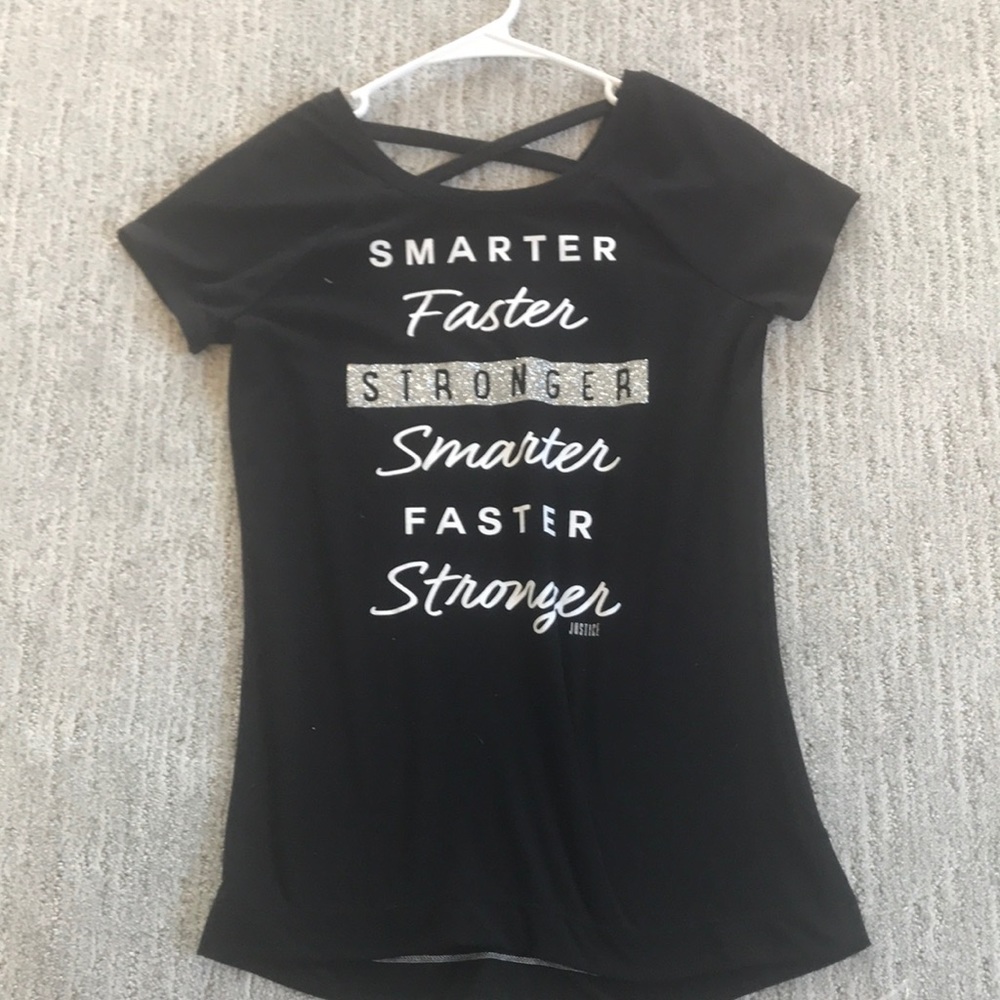 black justice shirt girls